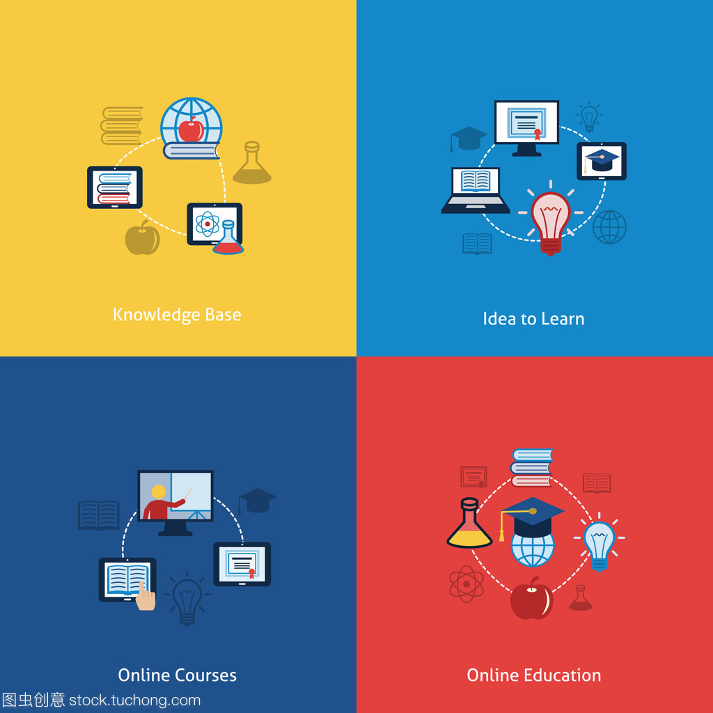 在线教育图标平